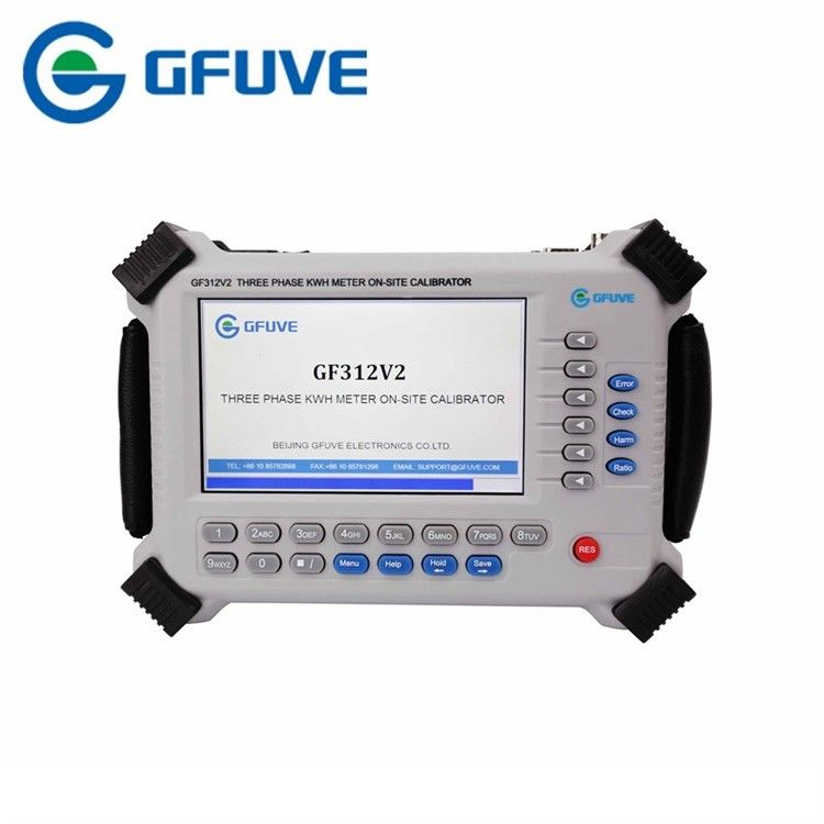 12A 380V Three Phase Portable Meter Test Equipment With Auto Scanning Head & 100A Clamp On Ct